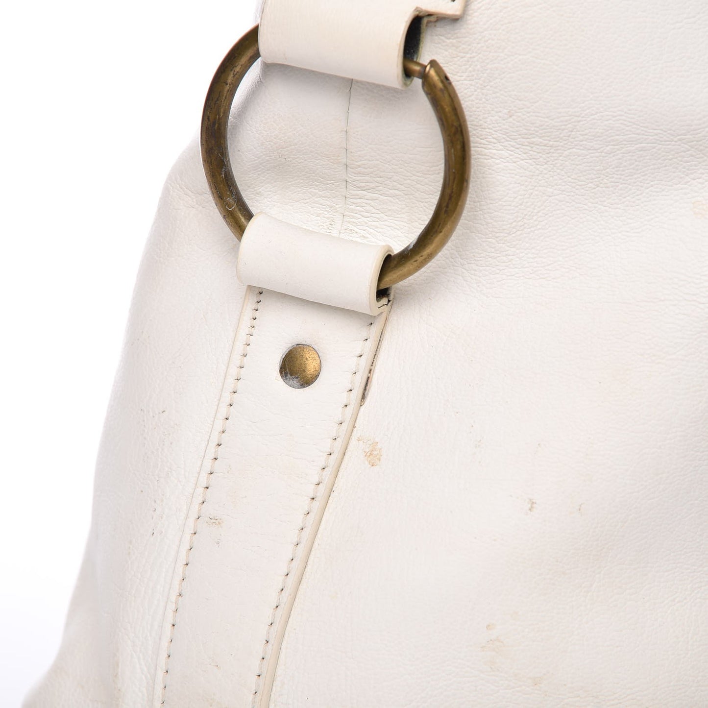 Calfskin Oversized Muse White