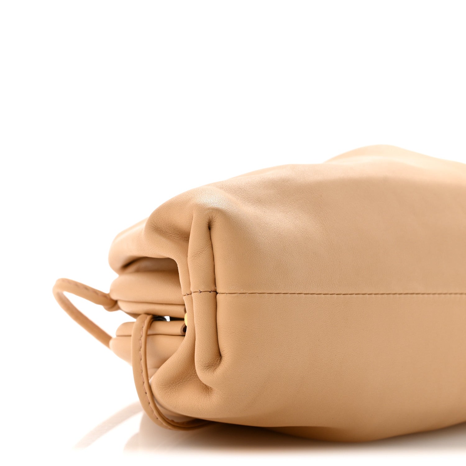 Bottega Veneta Butter Calfskin The Mini Pouch Almond 9 of 11