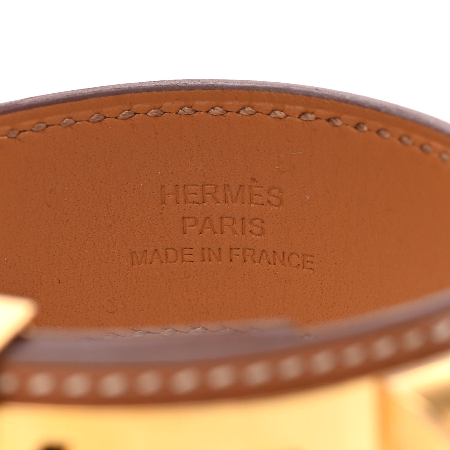 Hermes Swift Collier de Chien CDC 24 Light Circuit Bracelet T2 Gold 5 of 6