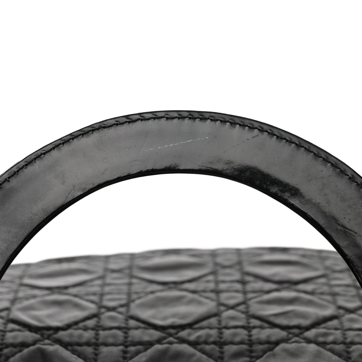Christian Dior Nylon Cannage Medium Lady Dior Black 13 of 15