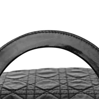 Christian Dior Nylon Cannage Medium Lady Dior Black 13 of 15