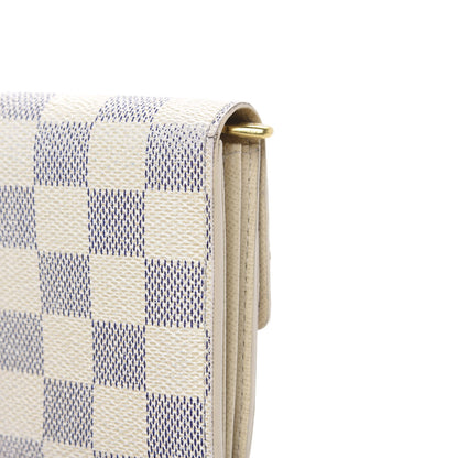 Louis Vuitton Damier Azur Sarah Wallet 13 of 14