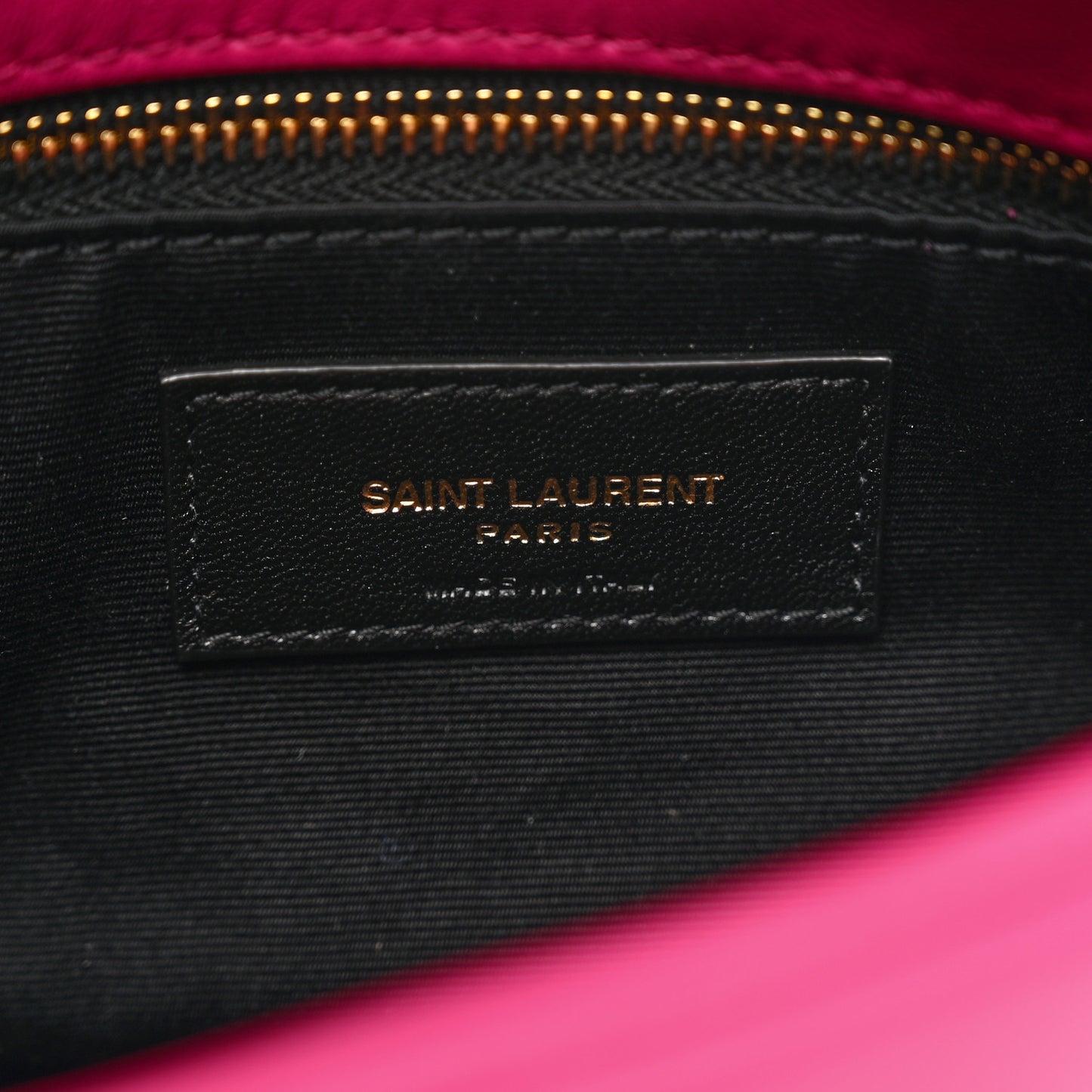 Lambskin Quilted Toy Loulou Puffer Monogram Chain Satchel Bubblegum