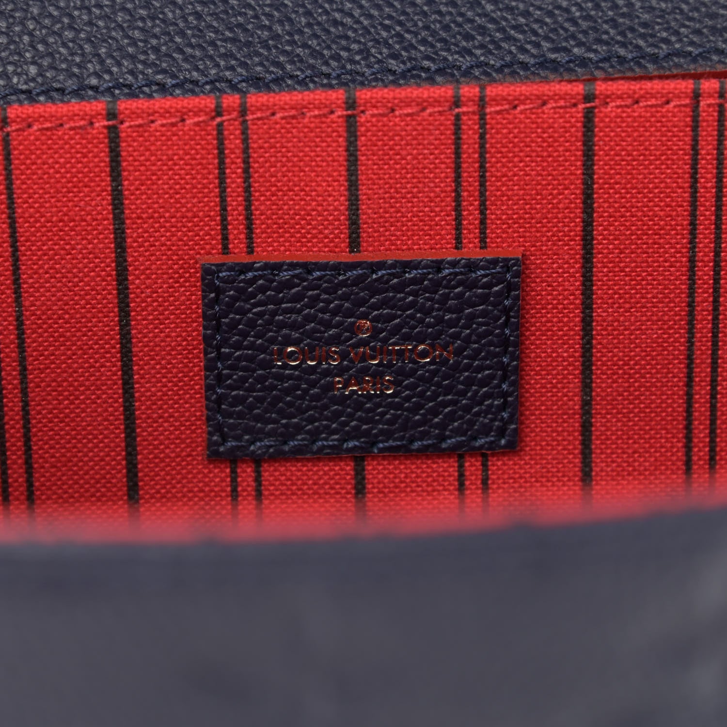 Louis Vuitton Empreinte Pochette Metis Marine Rouge 6 of 8