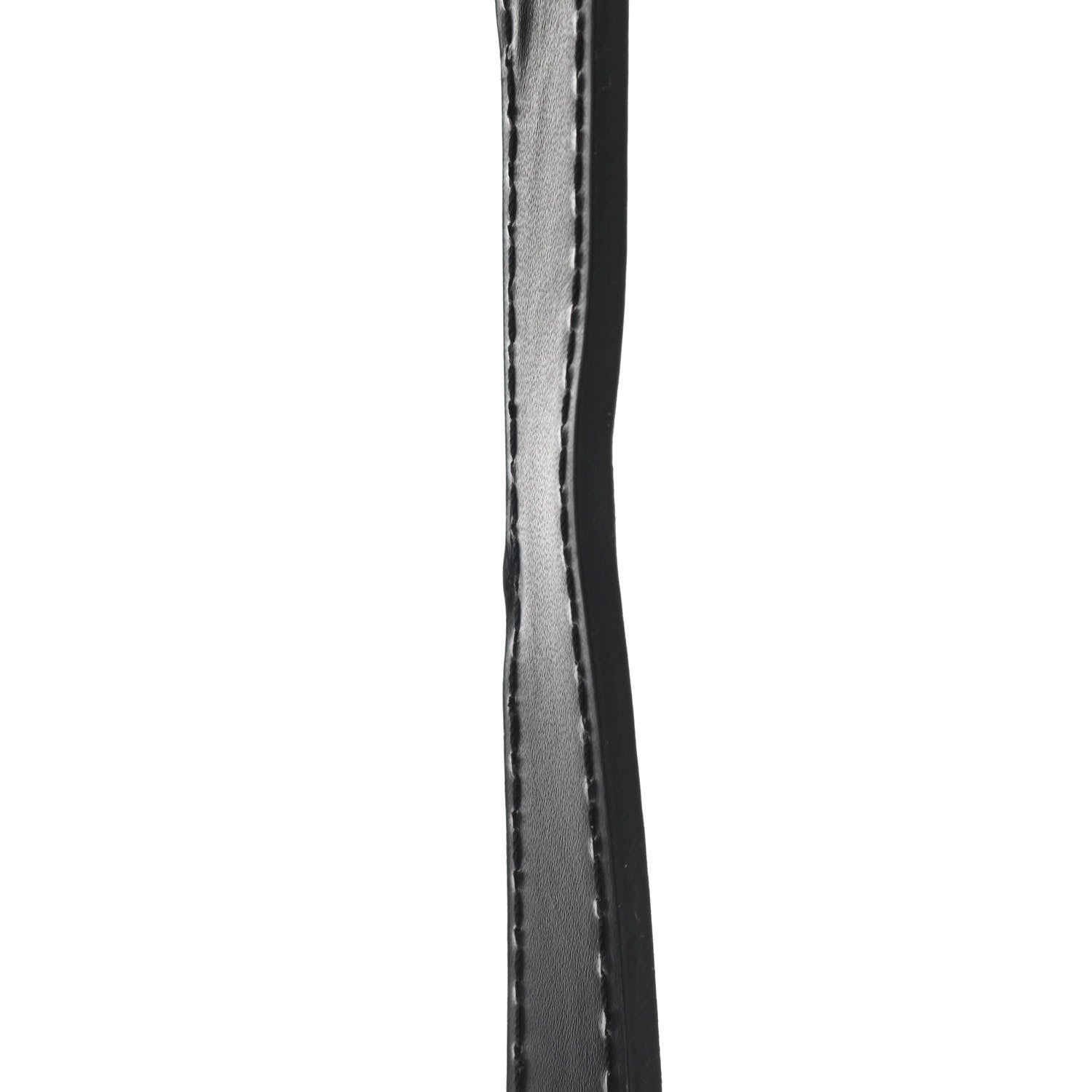 Louis Vuitton Calfskin 16mm Adjustable Shoulder Strap Black 6 of 6