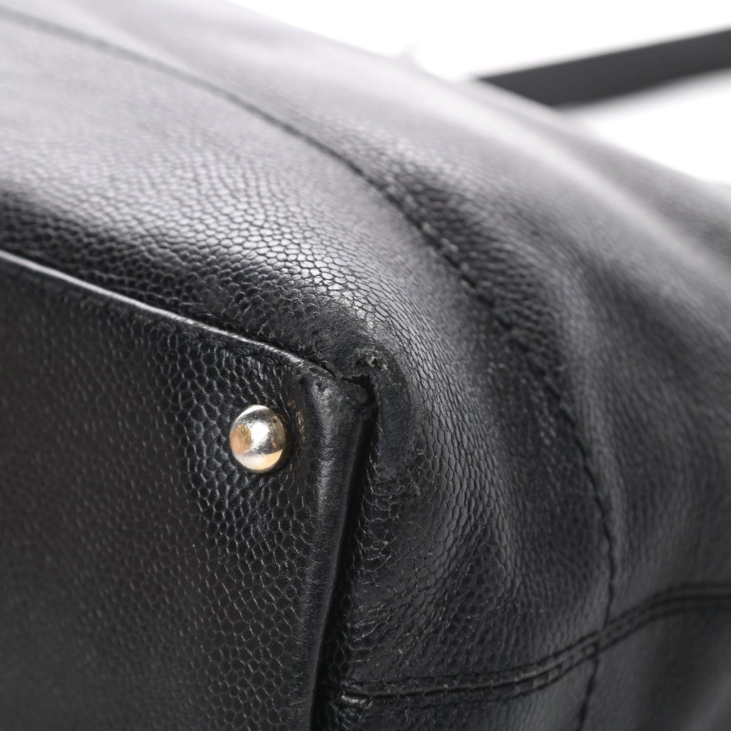 Chanel Caviar CC Tote Black 11 of 16