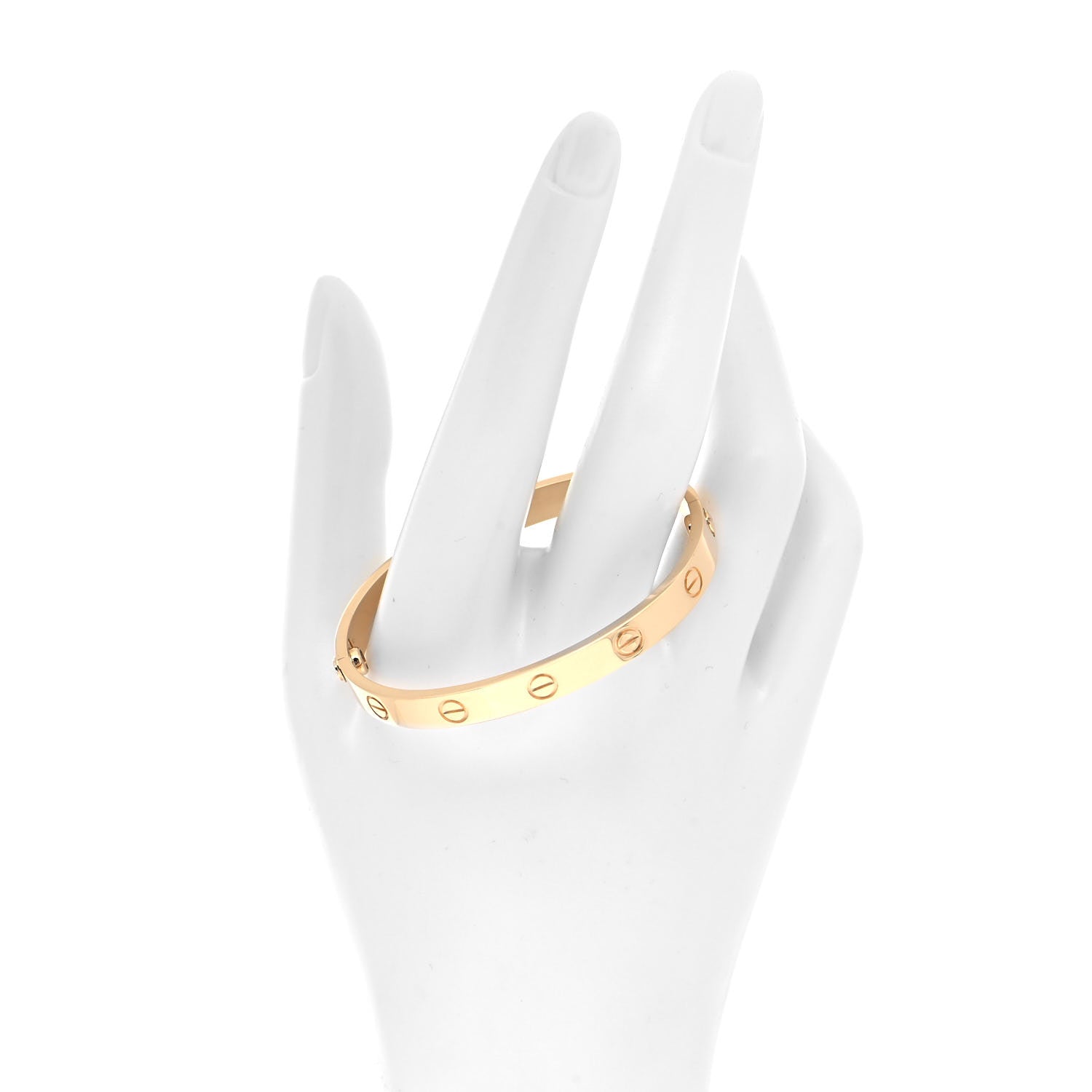 Cartier 18K Yellow Gold LOVE Bracelet 16 2 of 6