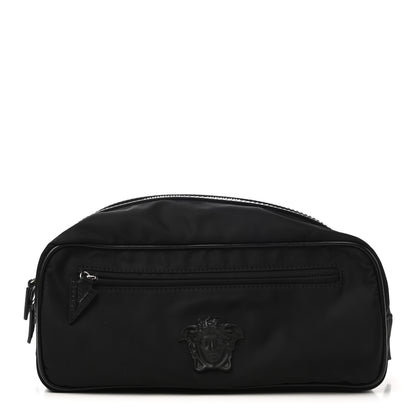 Versace Nylon La Medusa Wash Bag Black 1 of 7