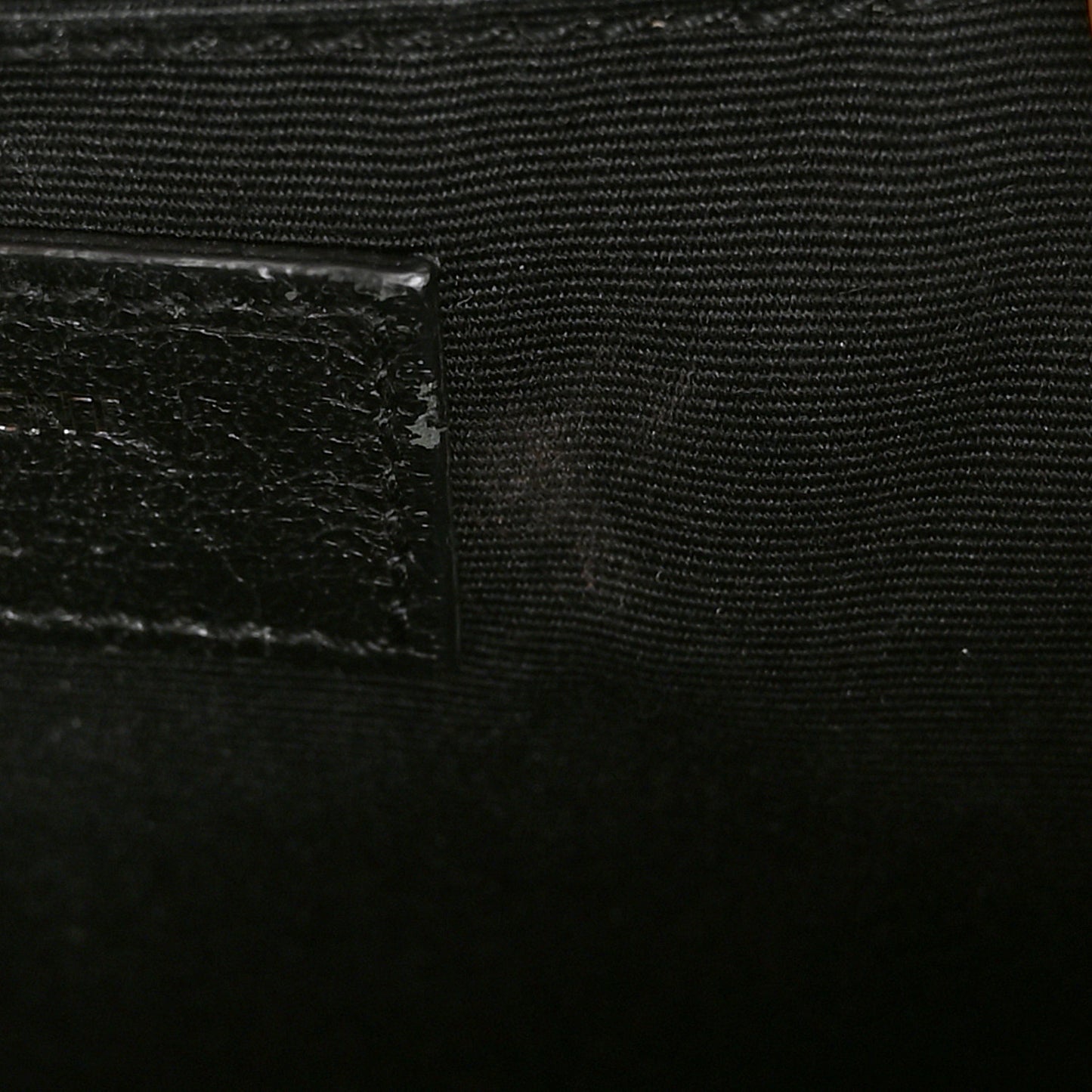 Calfskin Matelasse Monogram Lou Camera Bag Black