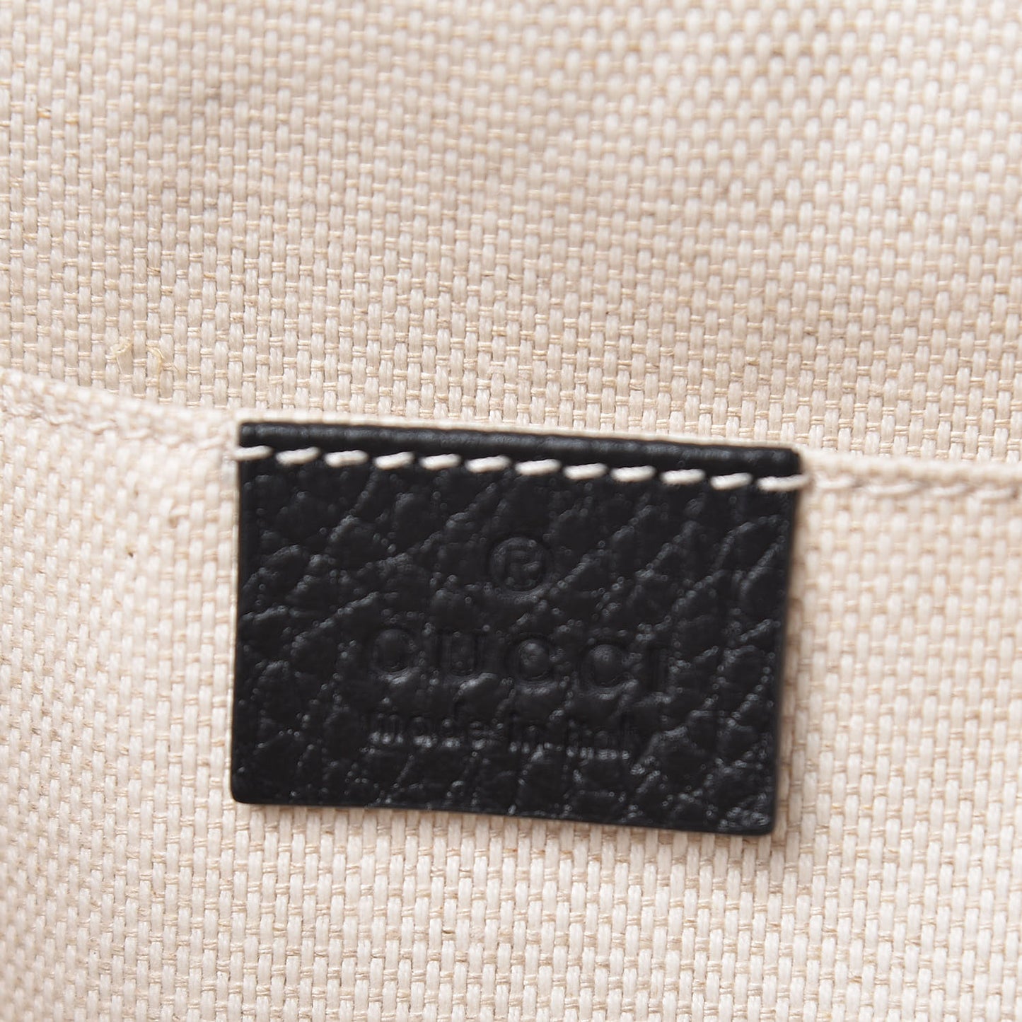 Pebbled Calfskin Soho Chain Backpack Black