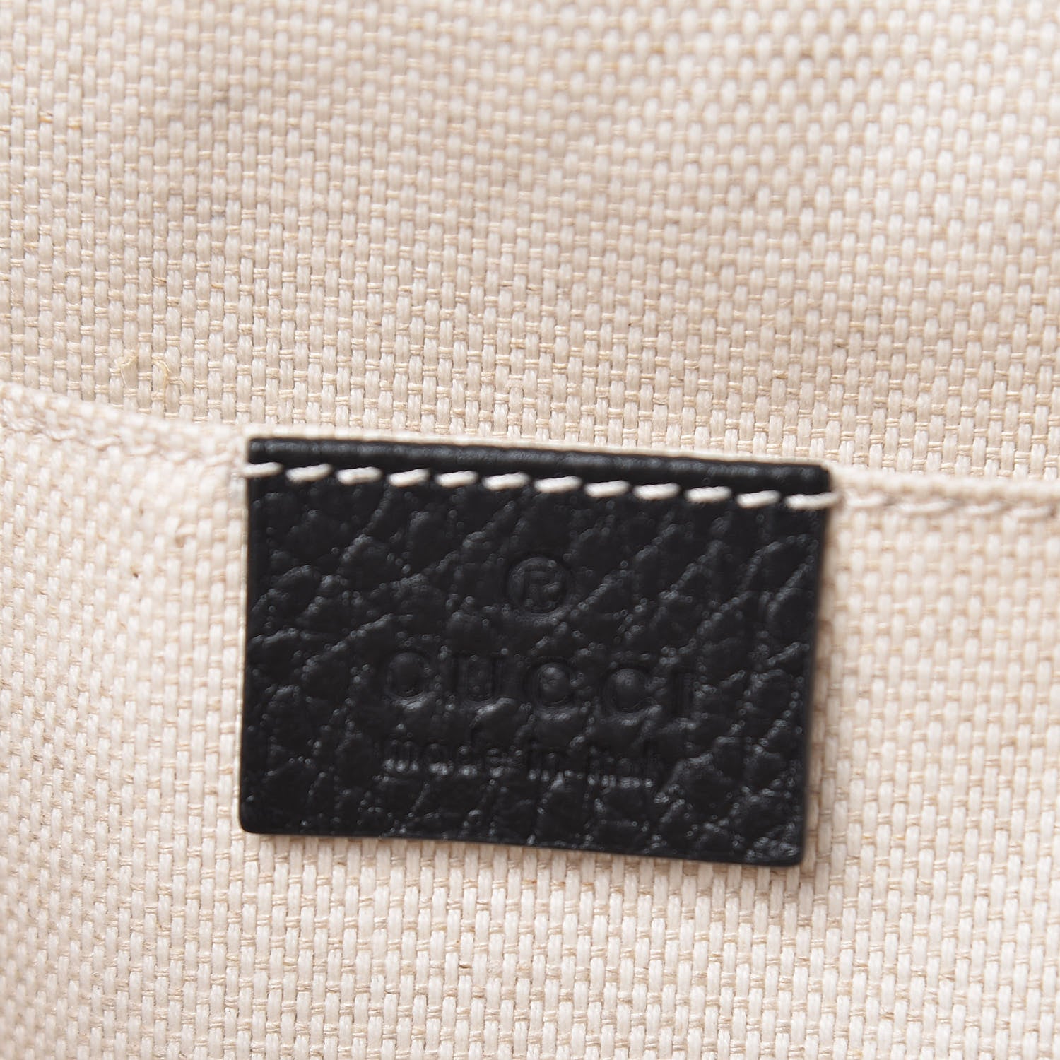 Gucci Pebbled Calfskin Soho Chain Backpack Black 6 of 10
