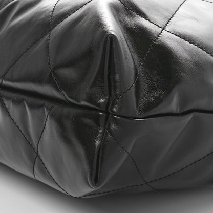 Chanel Shiny Calfskin Quilted Chanel 22 Black 11 of 11