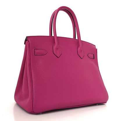 Hermes Togo Birkin 30 Rose Pourpre 3 of 12