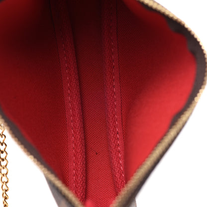 Louis Vuitton Damier Ebene Mini Pochette Accessories 5 of 7