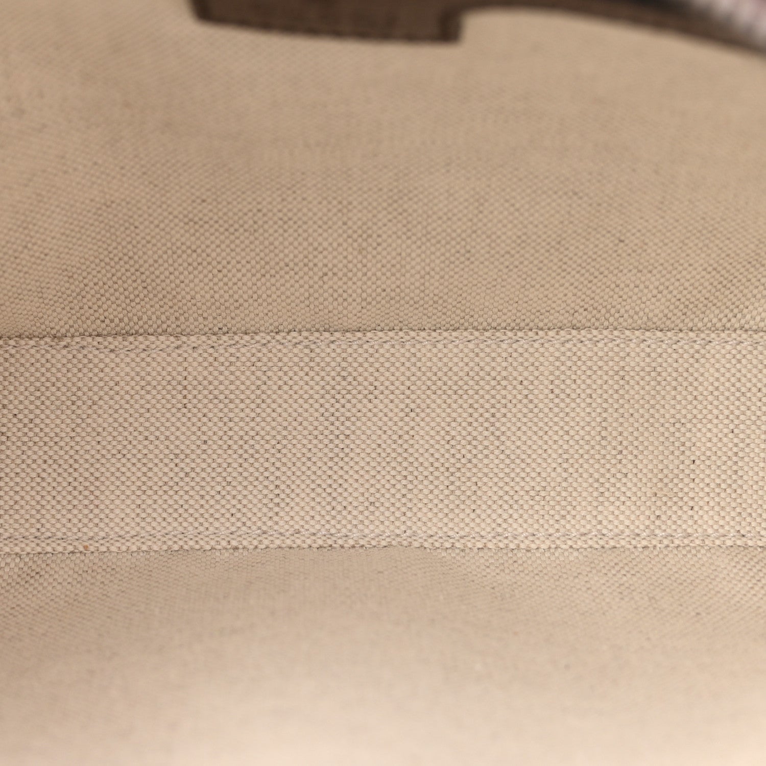 Gucci GG Supreme Monogram Textured Dollar Calfskin Web Ophidia Wristlet Shoulder Bag Beige Ebony New Acero 5 of 11