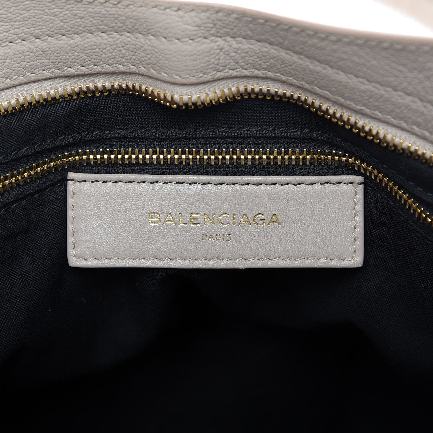 Balenciaga Chevre Gold Hardware Metallic Edge City Beige Praline 10 of 10