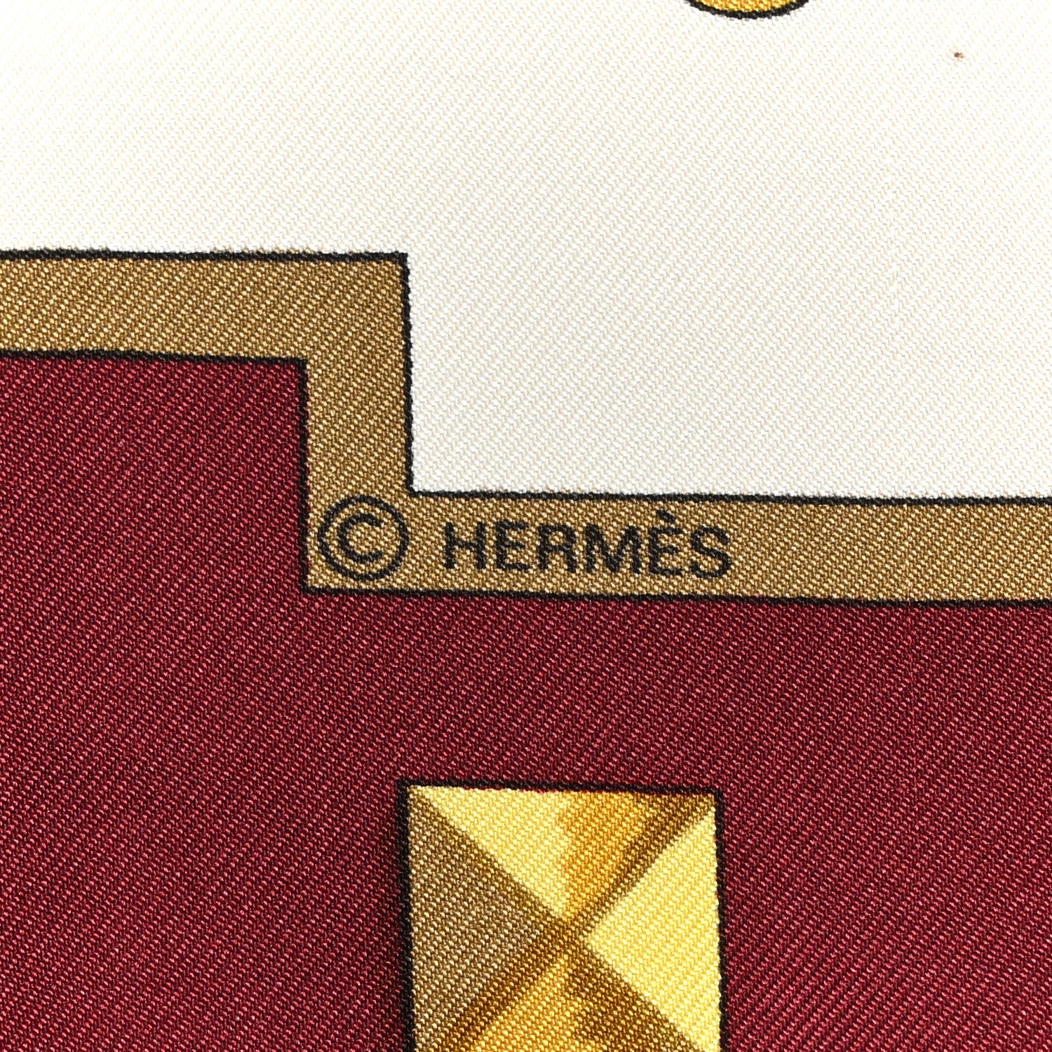 Hermes Silk Keys Les Cles Scarf 90 5 of 6