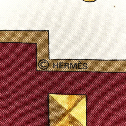 Hermes Silk Keys Les Cles Scarf 90 5 of 6