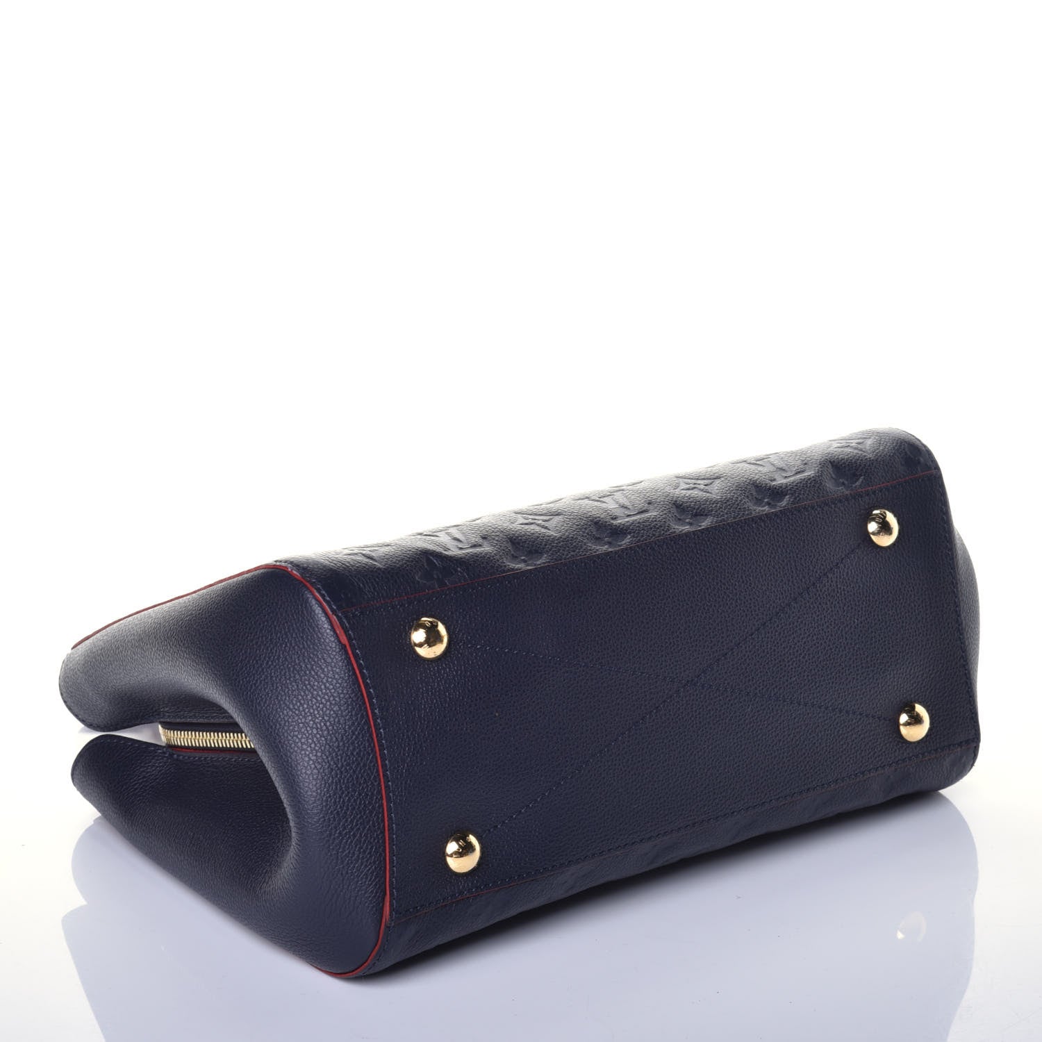 Louis Vuitton Empreinte Montaigne MM Marine Rouge 4 of 8