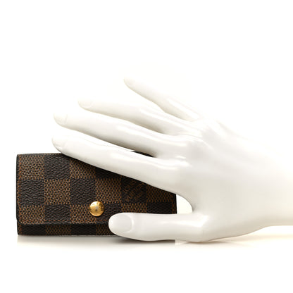 Louis Vuitton Damier Ebene Multicles 4 Key Holder 2 of 10
