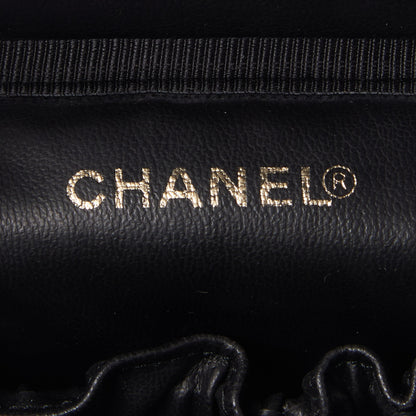 Chanel Caviar Vanity Cosmetic Case Black 8 of 9