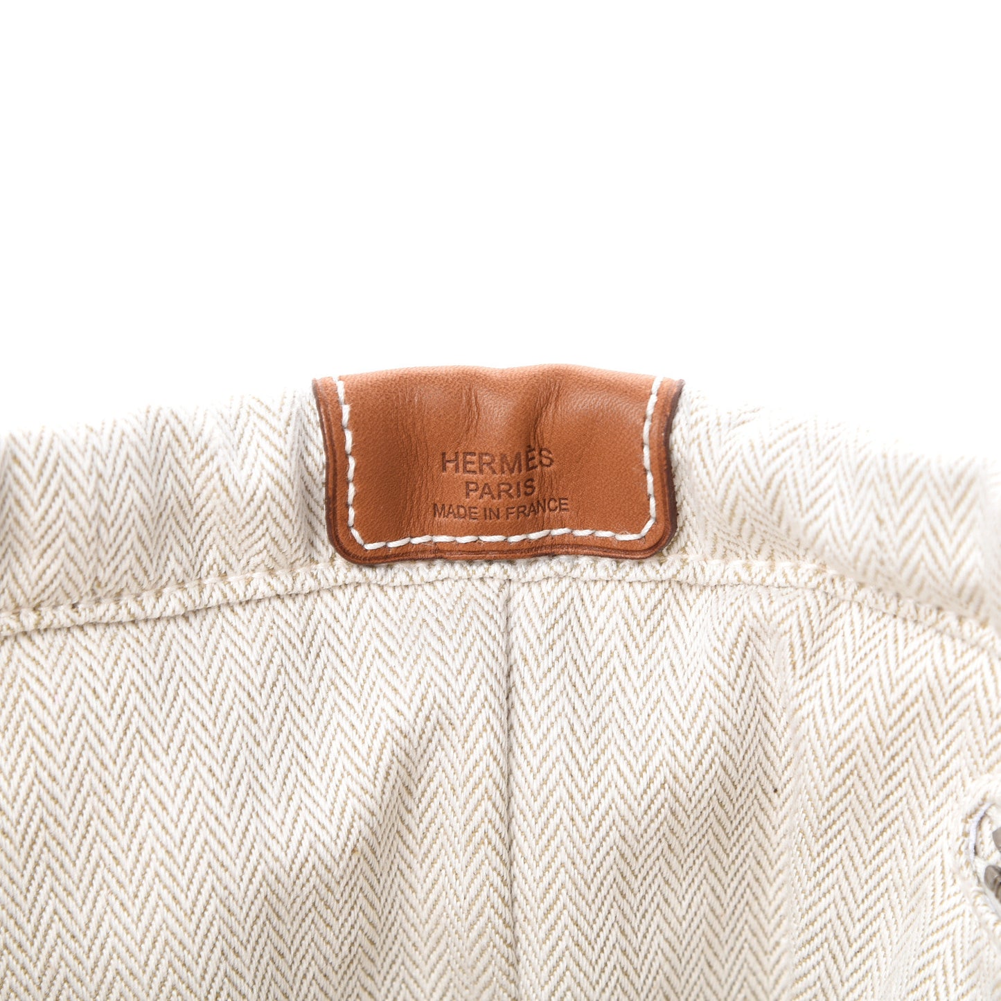 Canvas Barenia Fourbi 25 MM Pouch Naturel Fauve