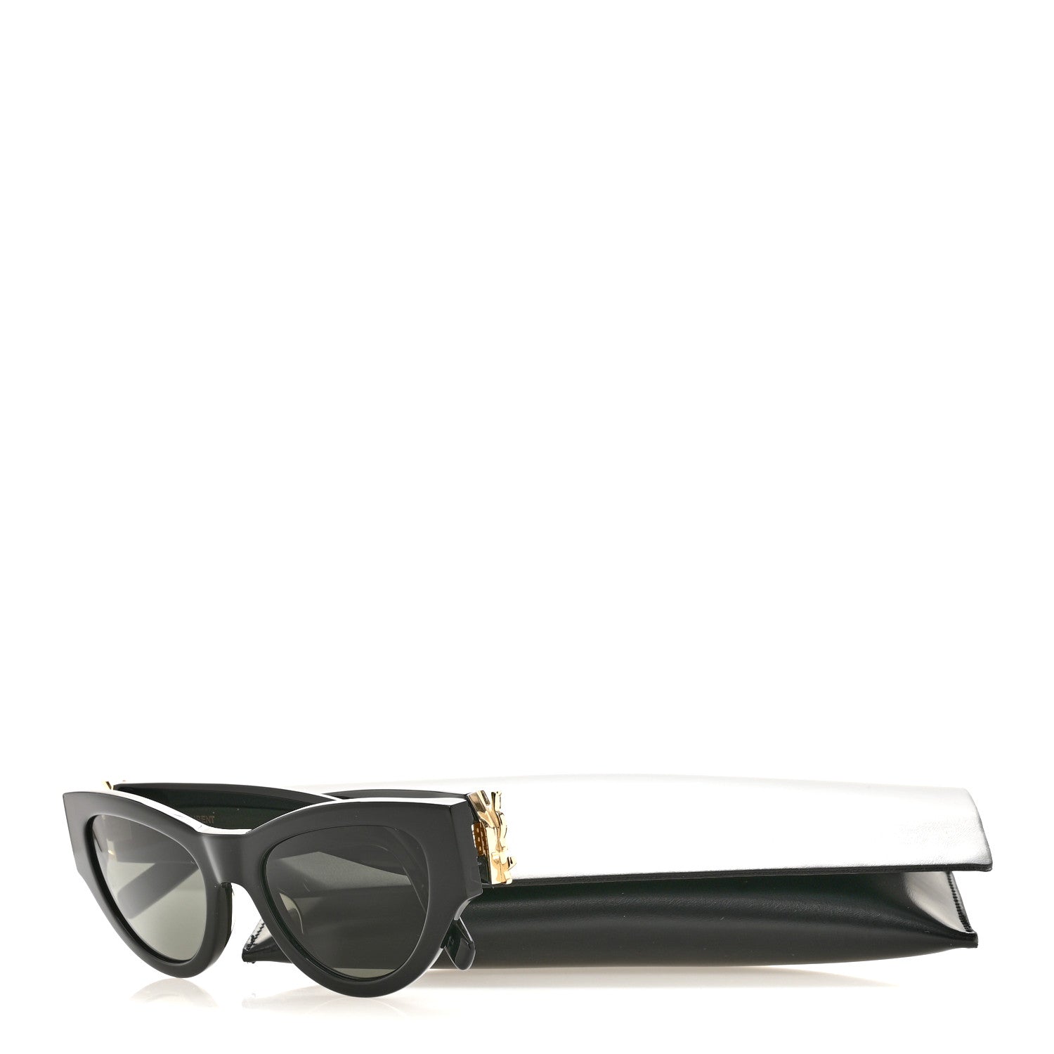 Saint Laurent Acetate Sunglasses SL M94 Black 8 of 8