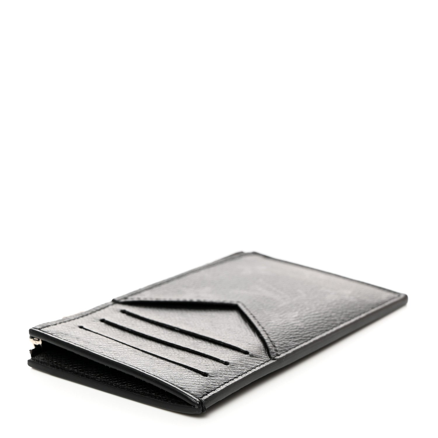 Louis Vuitton Monogram Eclipse Taiga Coin Card Holder 4 of 6