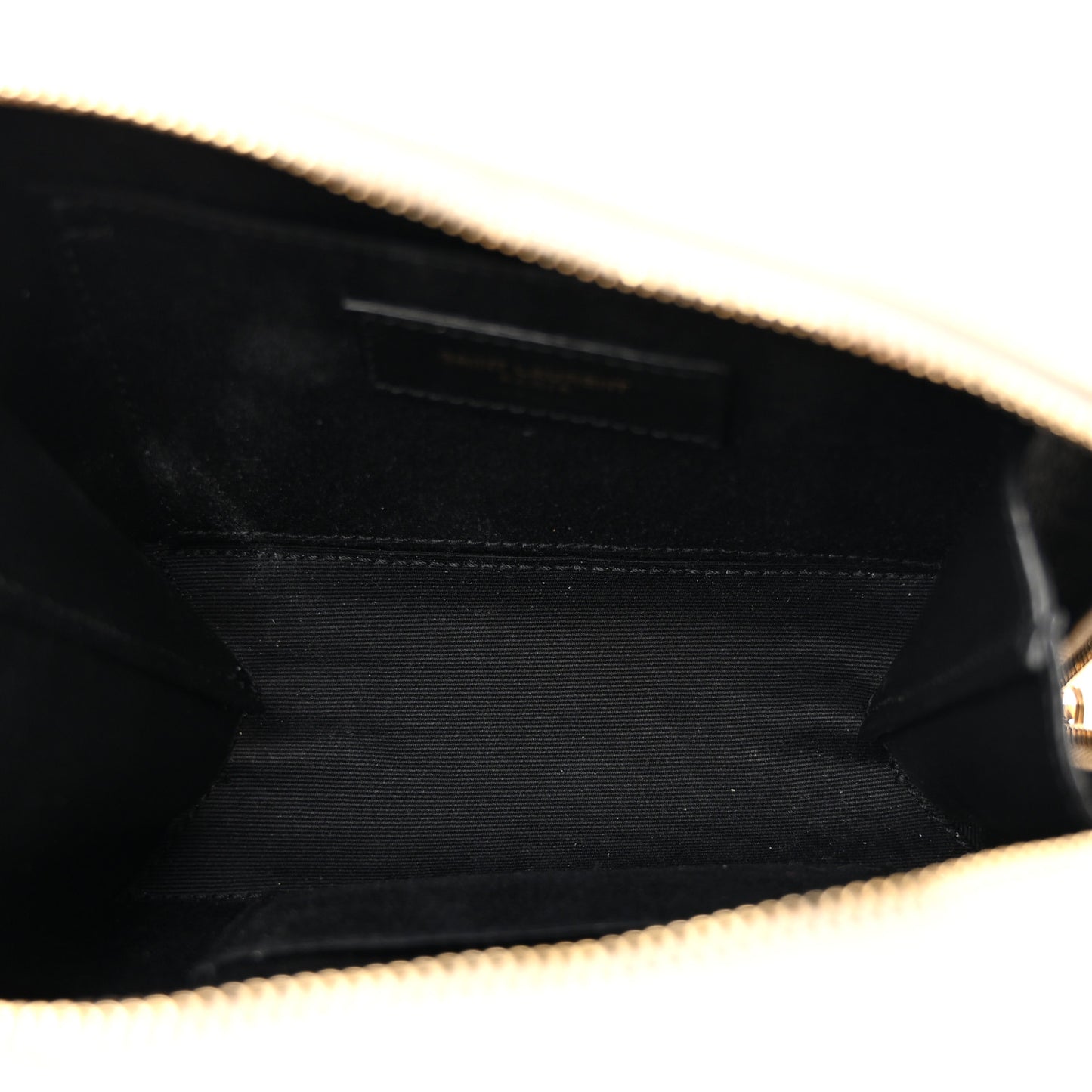 Patent Matelasse Monogram Toy Vicky Camera Bag Off White