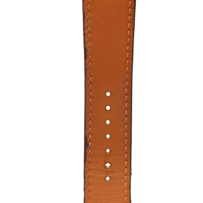 Hermes Epsom 40mm Apple Watch Single Tour Band Feu 6 of 7