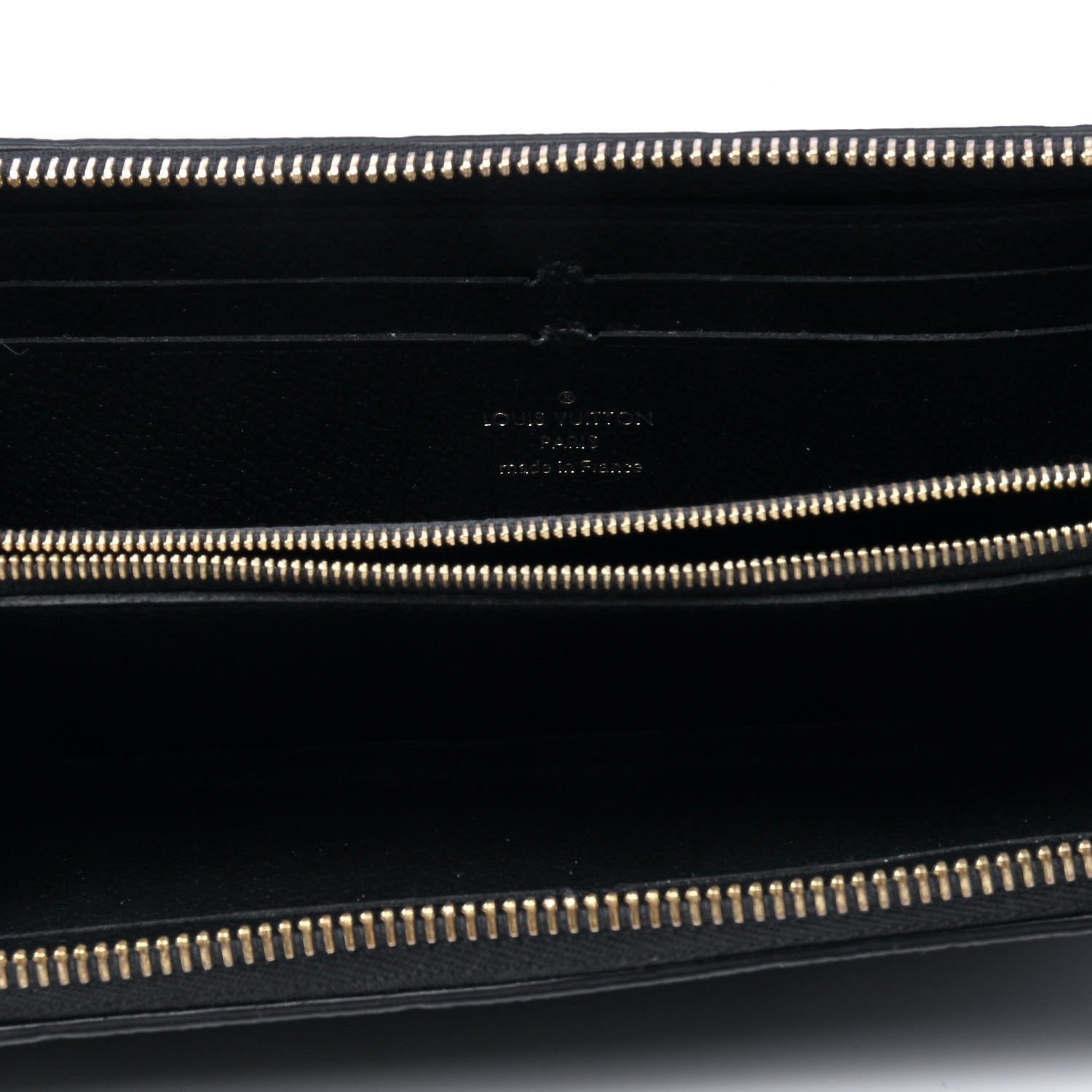 Louis Vuitton Empreinte Clemence Wallet Black 3 of 4