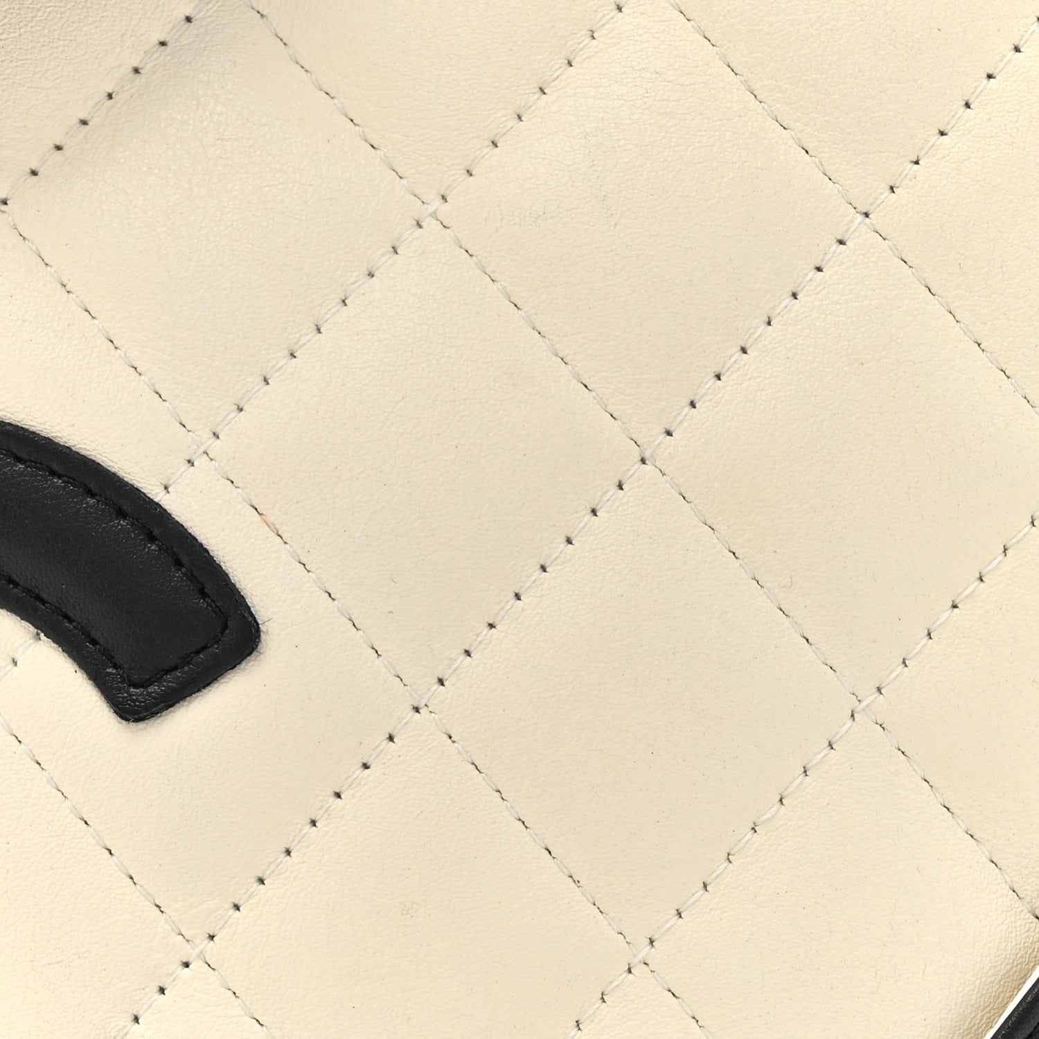 Chanel Calfskin Quilted Cambon Small Messenger White Black 8 of 12