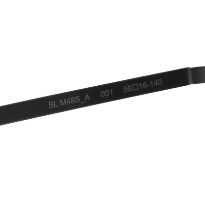 Saint Laurent Square Acetate Metal SLM48S Sunglasses Black 5 of 7