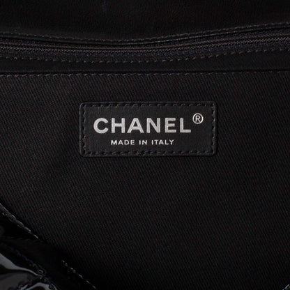 Chanel Vinyl Quilted In the Business Flap Bag Black 8 of 11