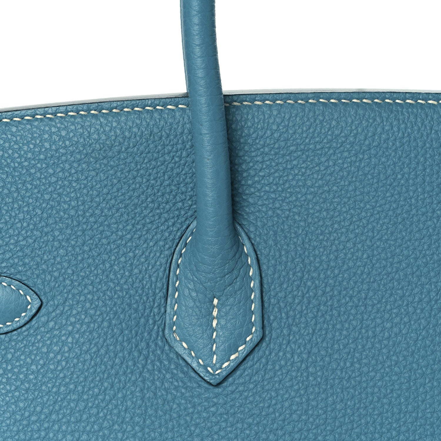 Hermes Togo Birkin 35 Blue Jean 8 of 30