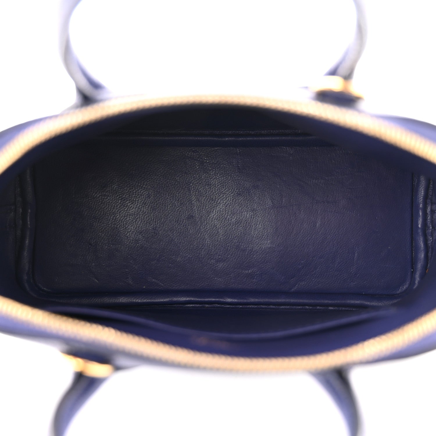 Hermes Chevre Mysore Mini 1923 Bolide Bleu Electrique 5 of 10