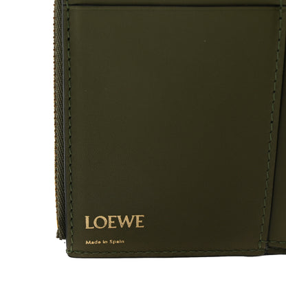 Loewe Calfskin Embossed Small Wallet Avocado 6 of 8