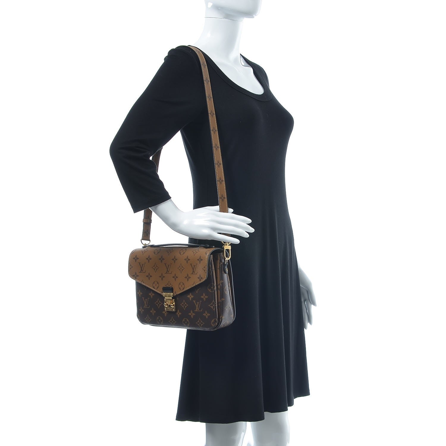 Louis Vuitton Reverse Monogram Pochette Metis 2 of 7