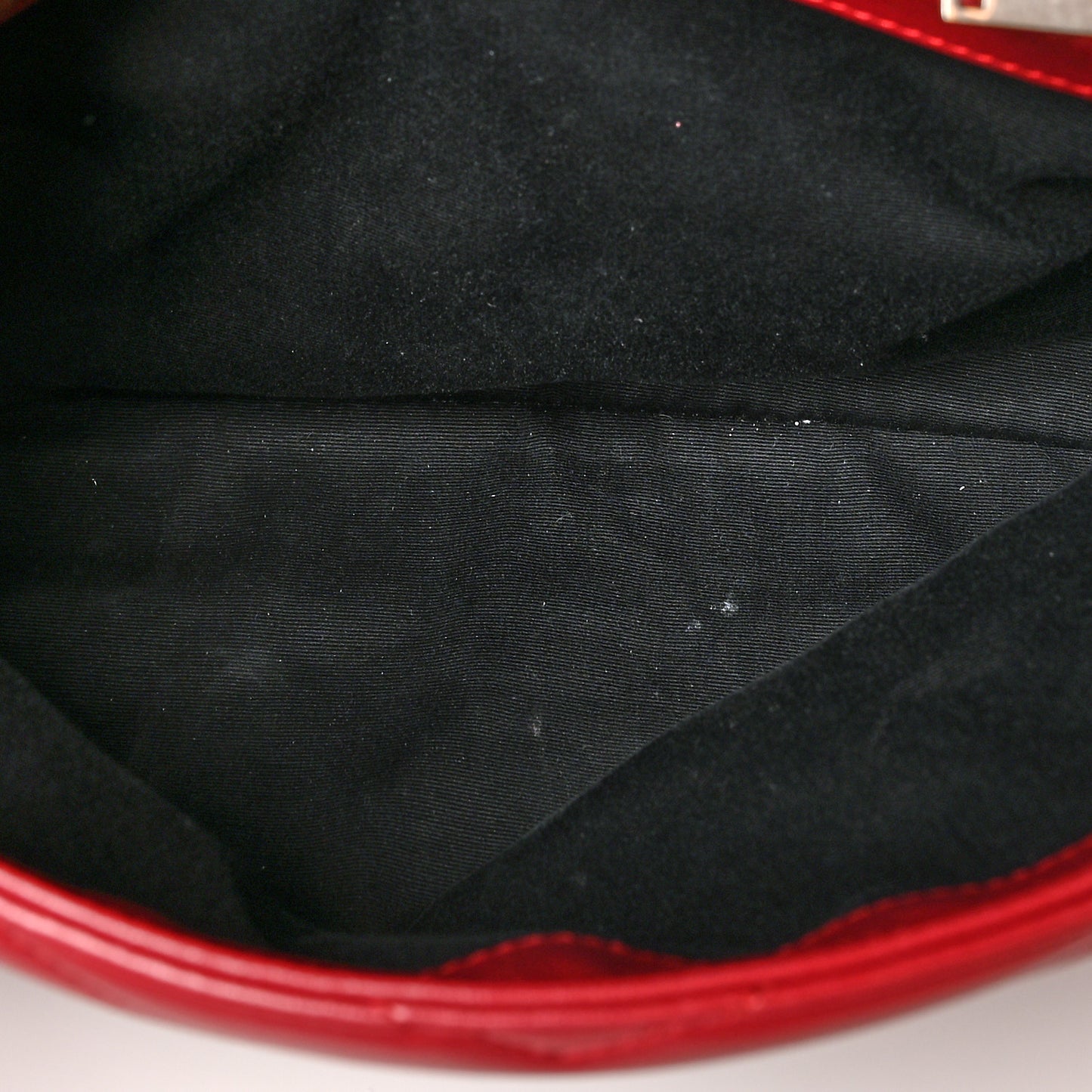 Calfskin Y Quilted Monogram Medium Loulou Chain Satchel Lipstick Red