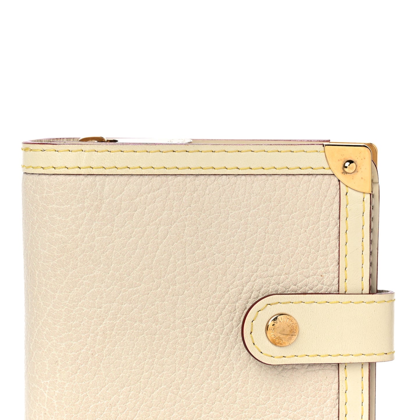 Suhali Compact Zipped Wallet White