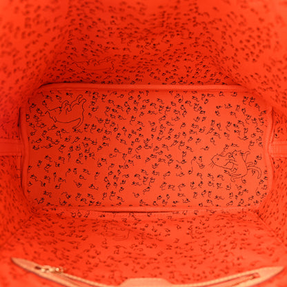 Louis Vuitton Catogram Neverfull MM Marron 5 of 9