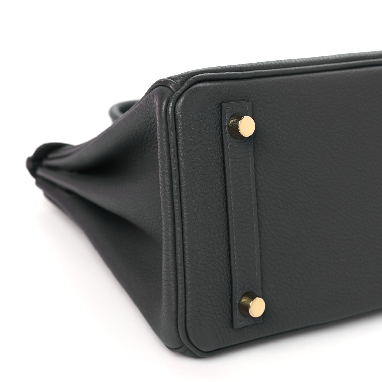 Hermes Togo Birkin 25 Gris Misty 9 of 11