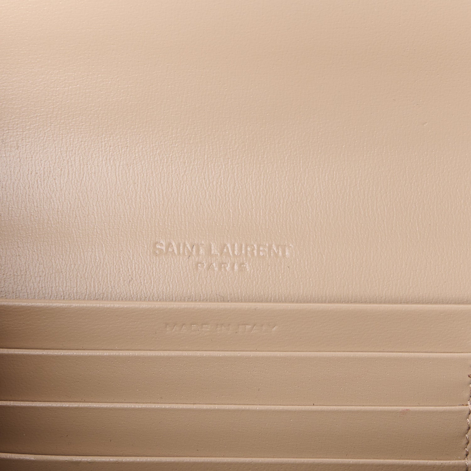 Saint Laurent Smooth Calfskin Mini Paris Bag Dark Beige 6 of 10