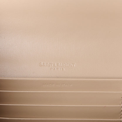 Saint Laurent Smooth Calfskin Mini Paris Bag Dark Beige 6 of 10