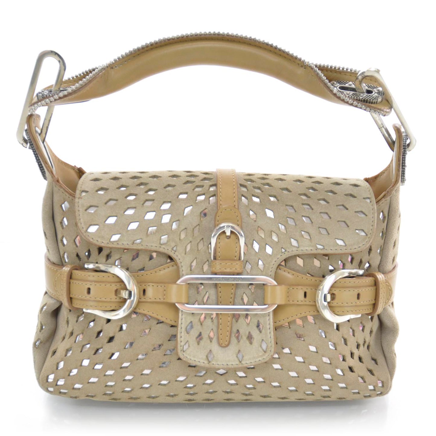Suede Torquay Beige Silver