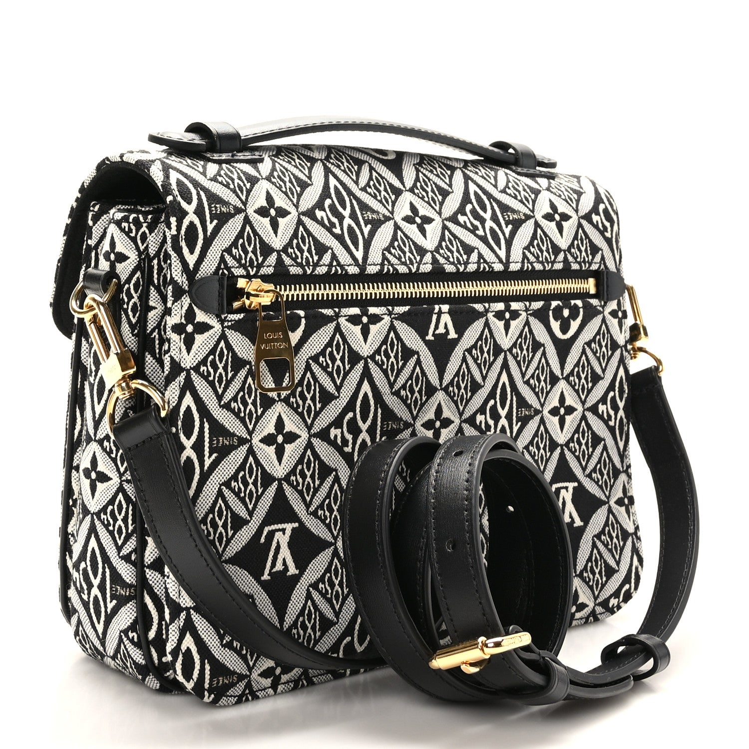 Louis Vuitton Jacquard Since 1854 Pochette Metis Grey 3 of 9
