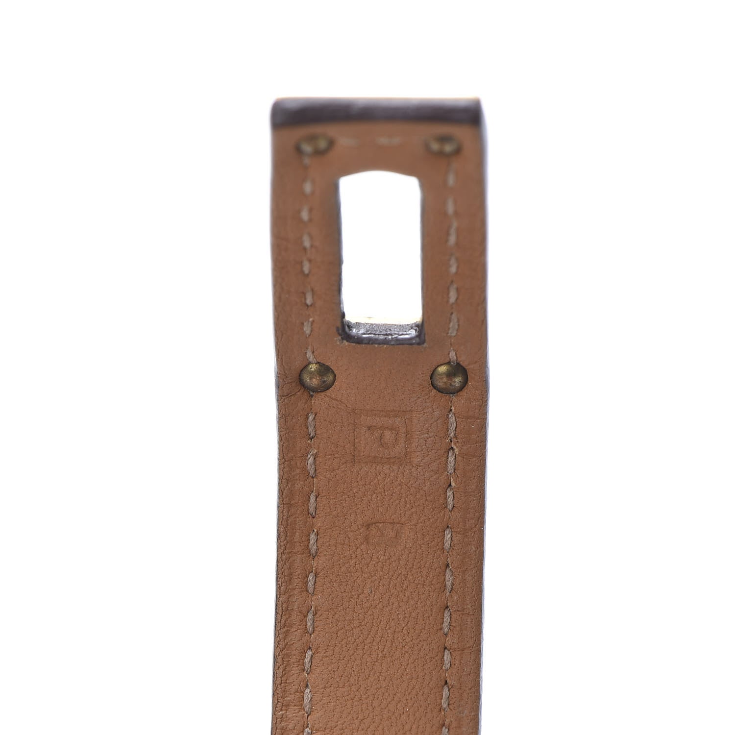 Hermes Epsom Kelly Double Tour Bracelet S Rouge Casaque 5 of 6