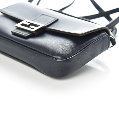 Fendi Nappa Micro Baguette Blue 9 of 10