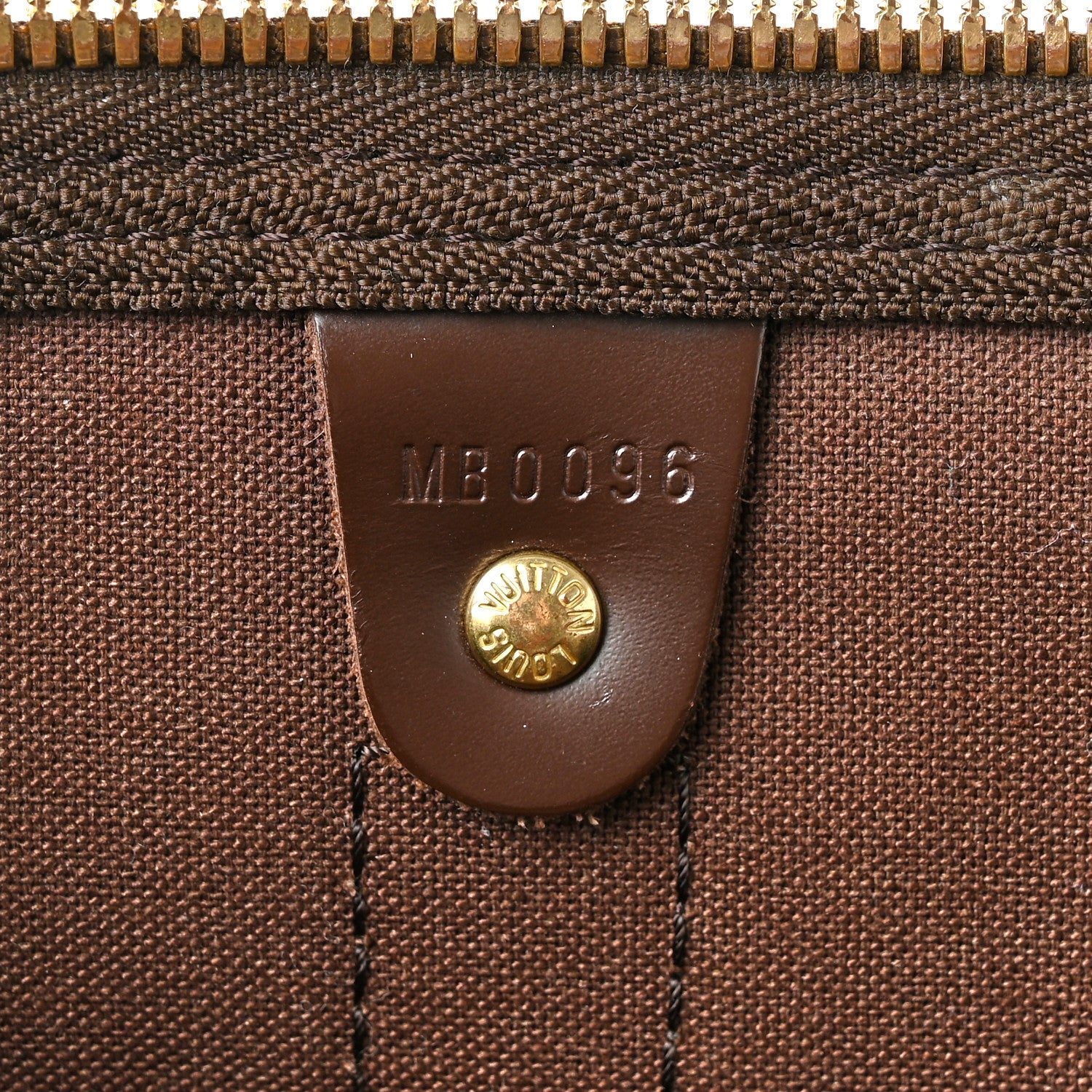 Louis Vuitton Damier Ebene Keepall 50 7 of 11