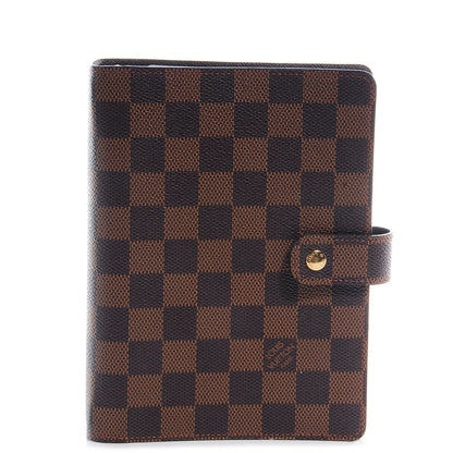 Louis Vuitton Damier Ebene Medium Ring Agenda 1 of 7